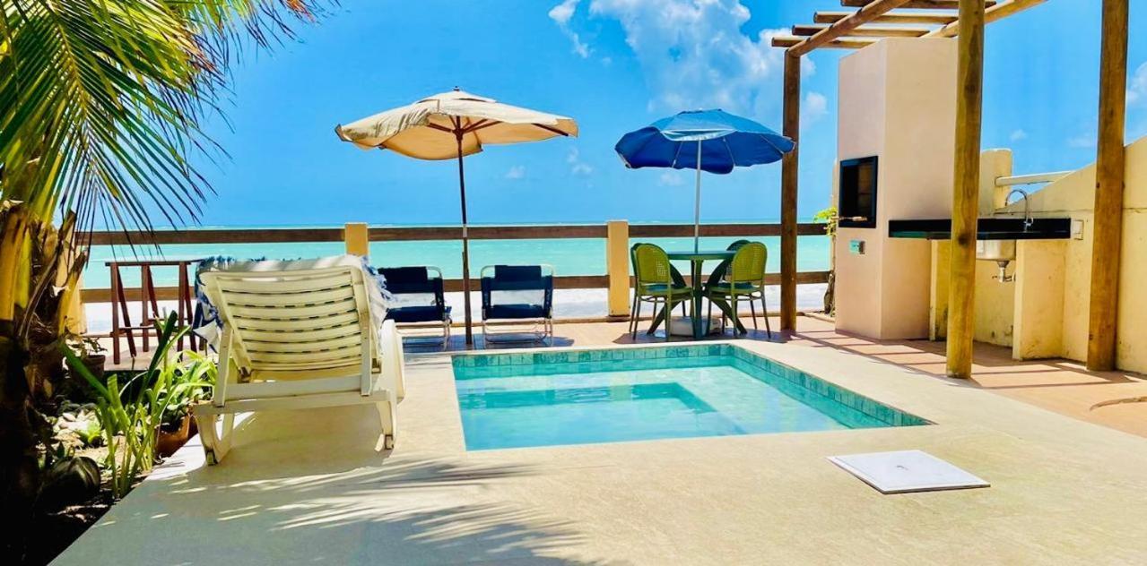 Casa Duplex Beira Mar Com Caseiro De Cortesia Em Maceio Exterior foto